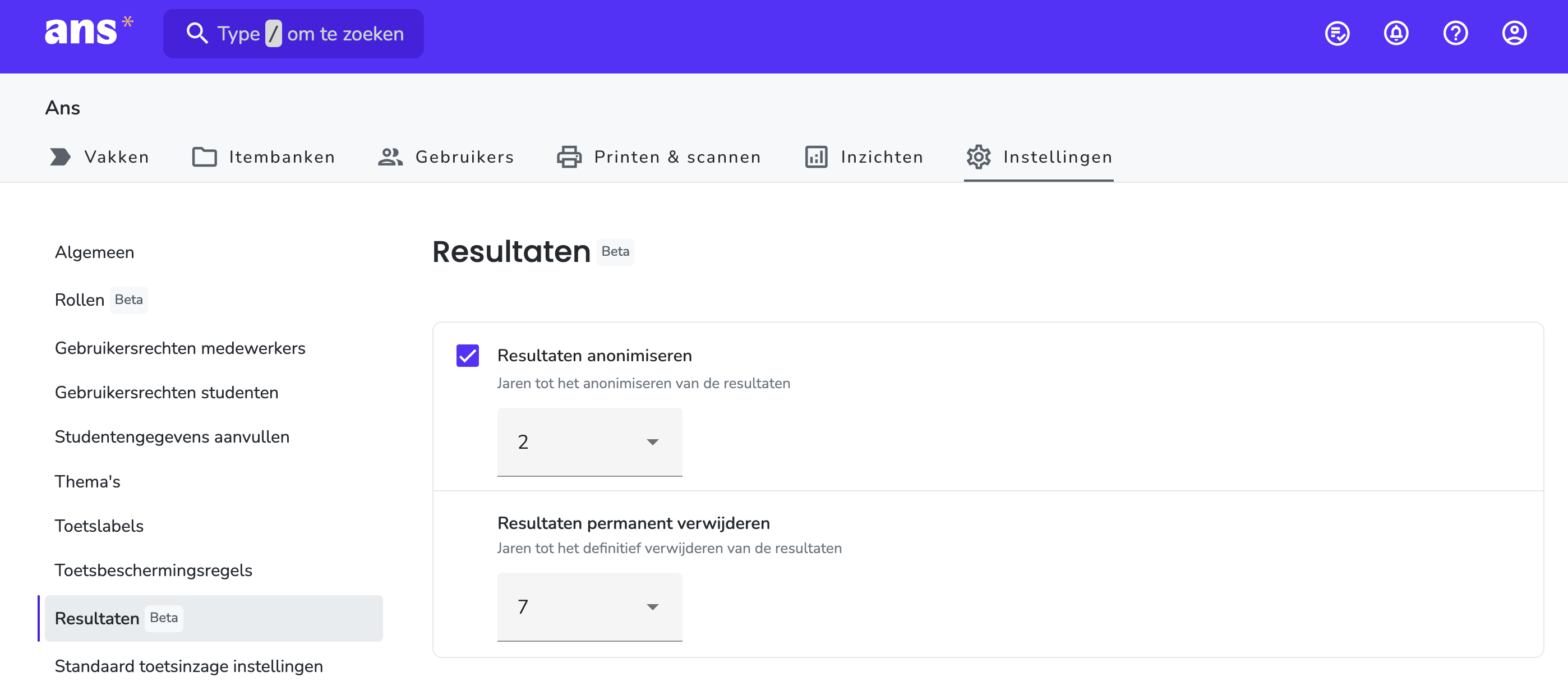 NL - Bewaarperiode van resultaten.png