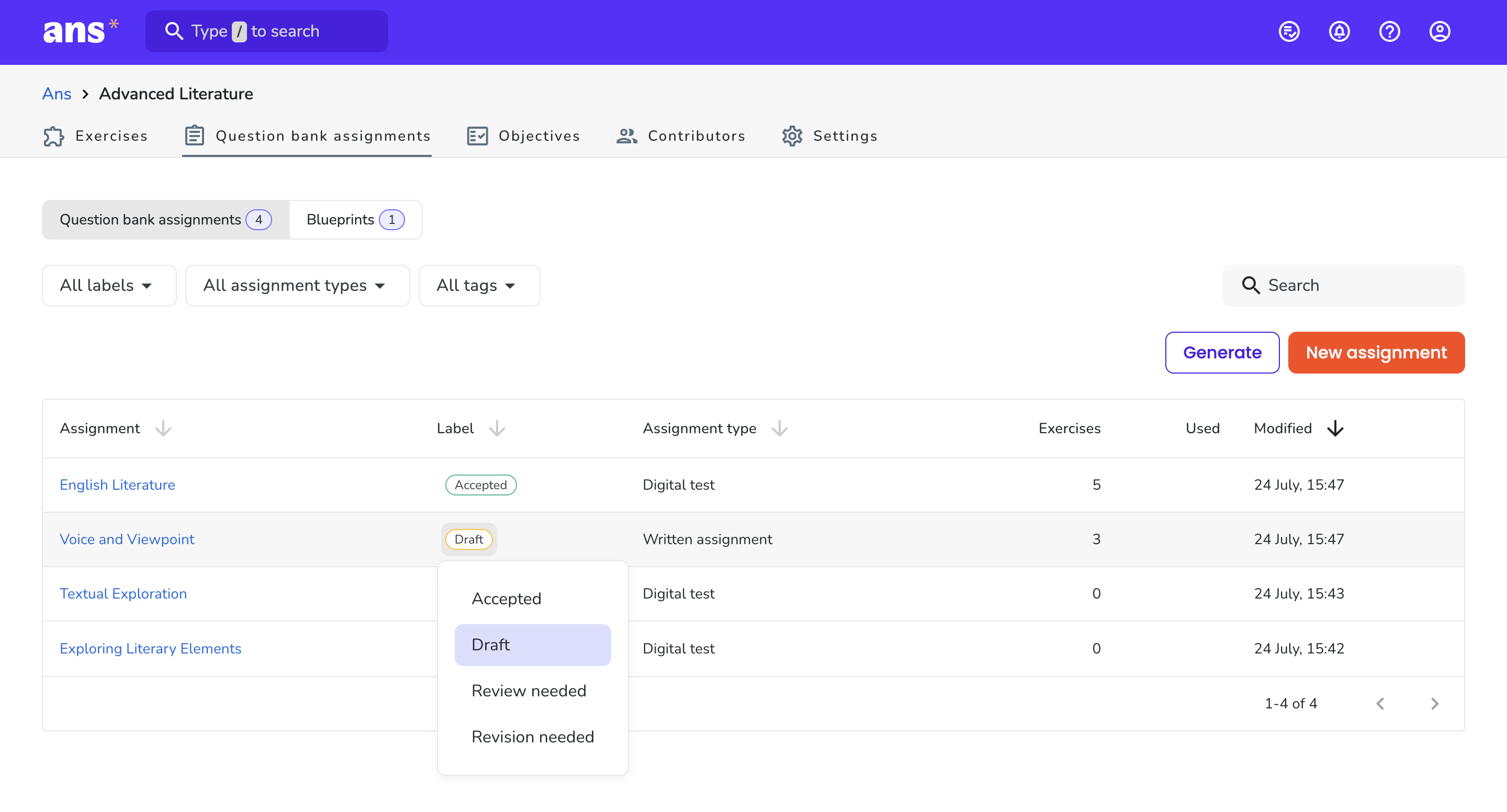 Removed bulk actions from QB assignments overview_Story #68935.png