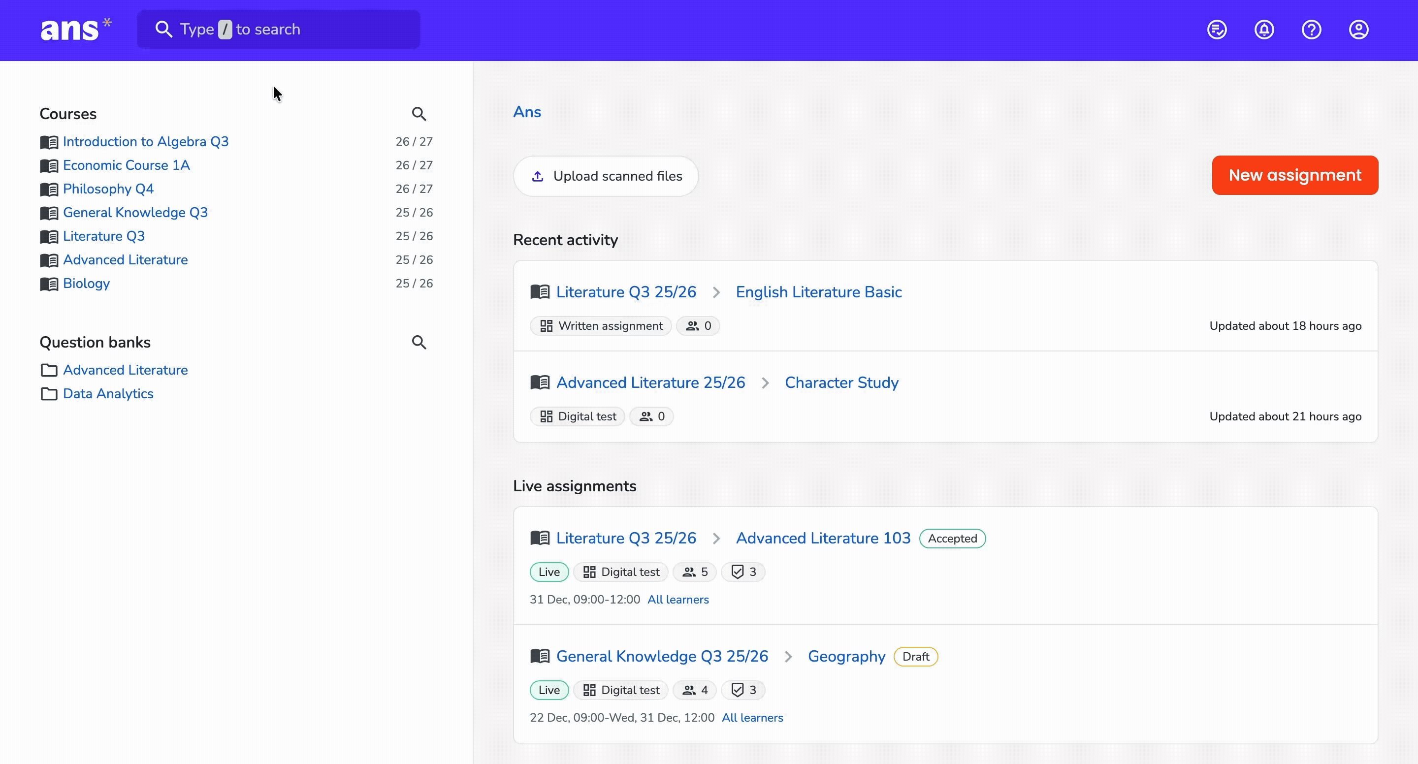 Current and upcoming courses on the home page_Story #77886.gif