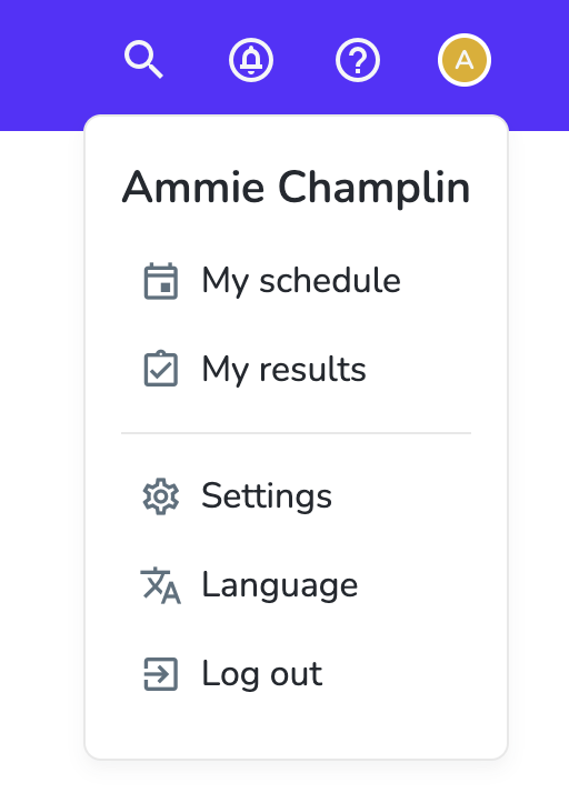My results