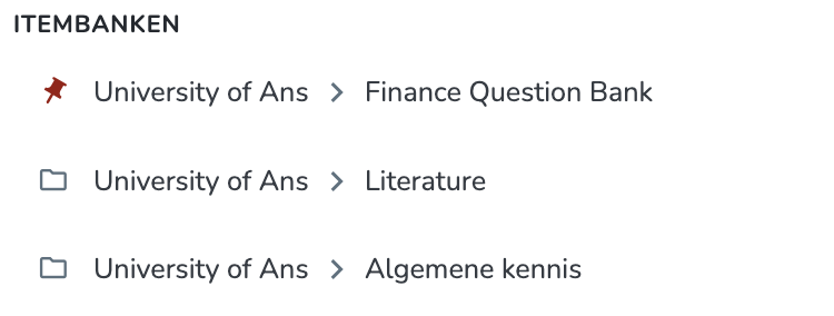 Itembanken
