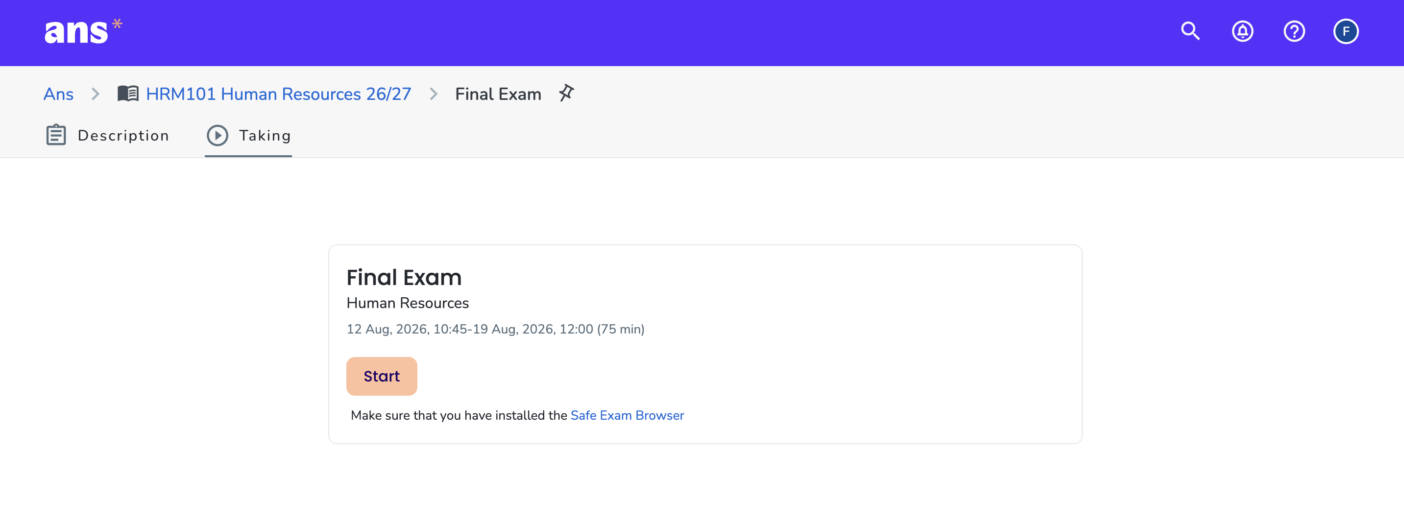 Start page SEB