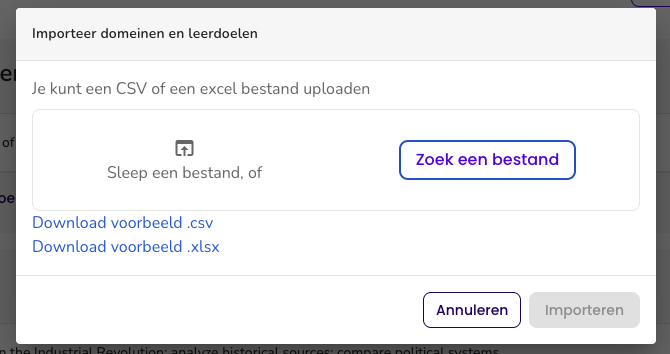 Importeren
