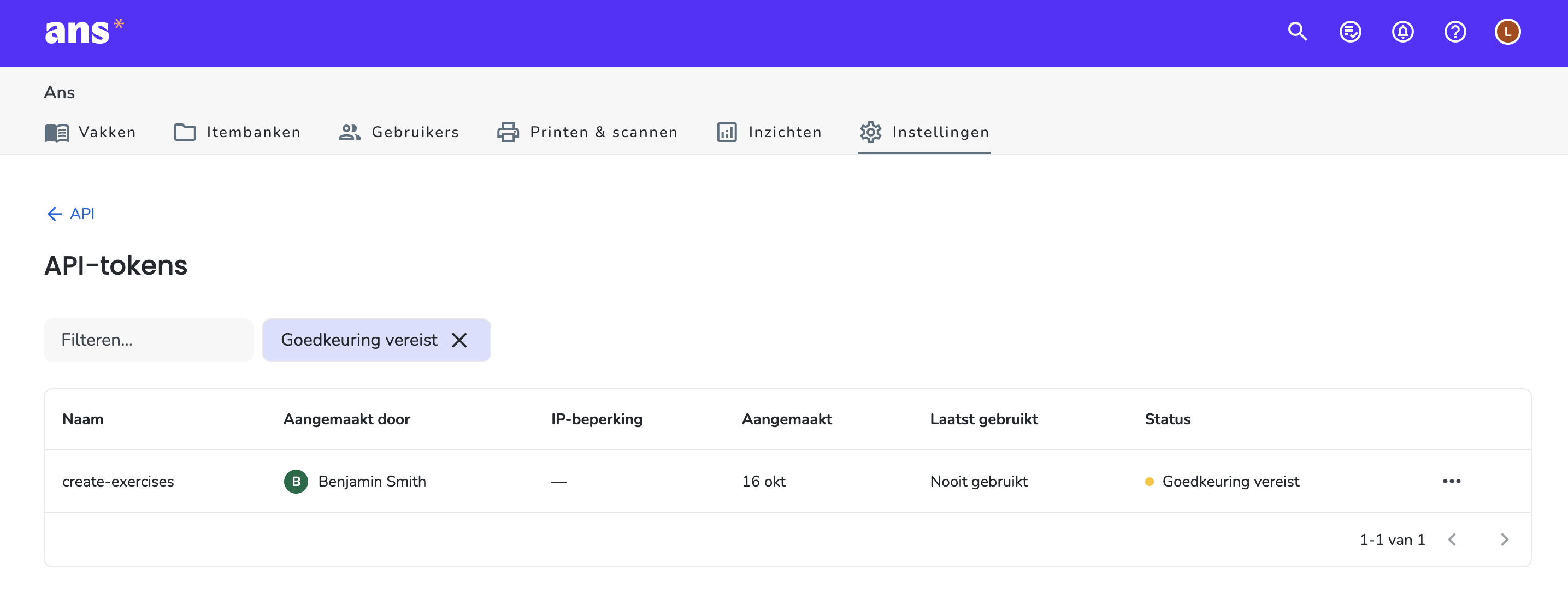 Goedkeuring vereist